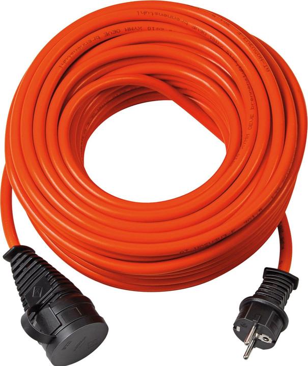 Brennenstuhl BREMAXX Verlängerungskabel IP44 40m AT-N05V3V3-F 3G1,5 orange (40 m, 3-Polig)