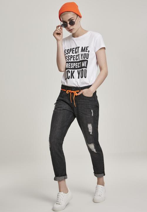 Produktbild Merchcode Ladies Respect Me Tee (XS)