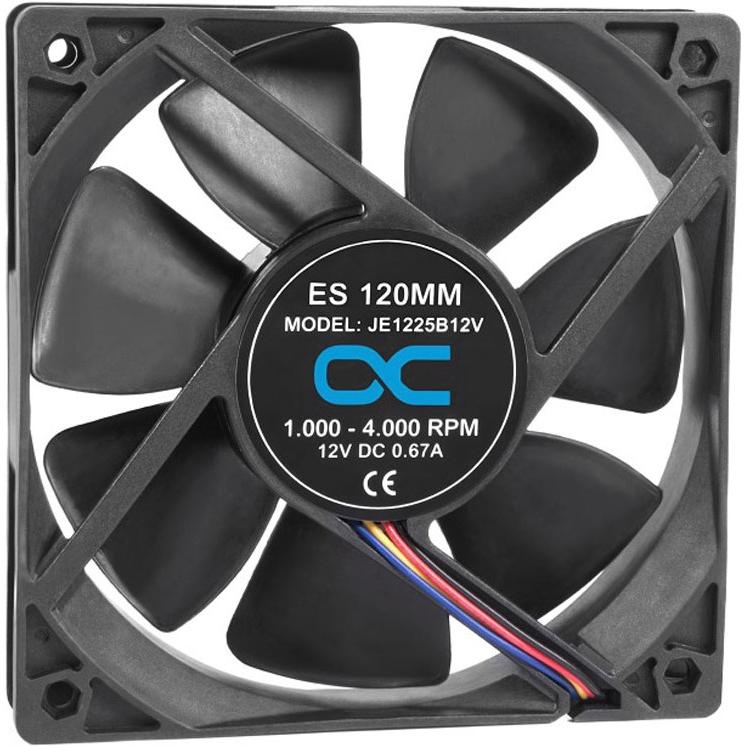 Thumbnail - Alphacool 24817 Computerkühlsystem Universal Ventilator (e) (120 mm, 1 x), PC Lüfter, Schwarz