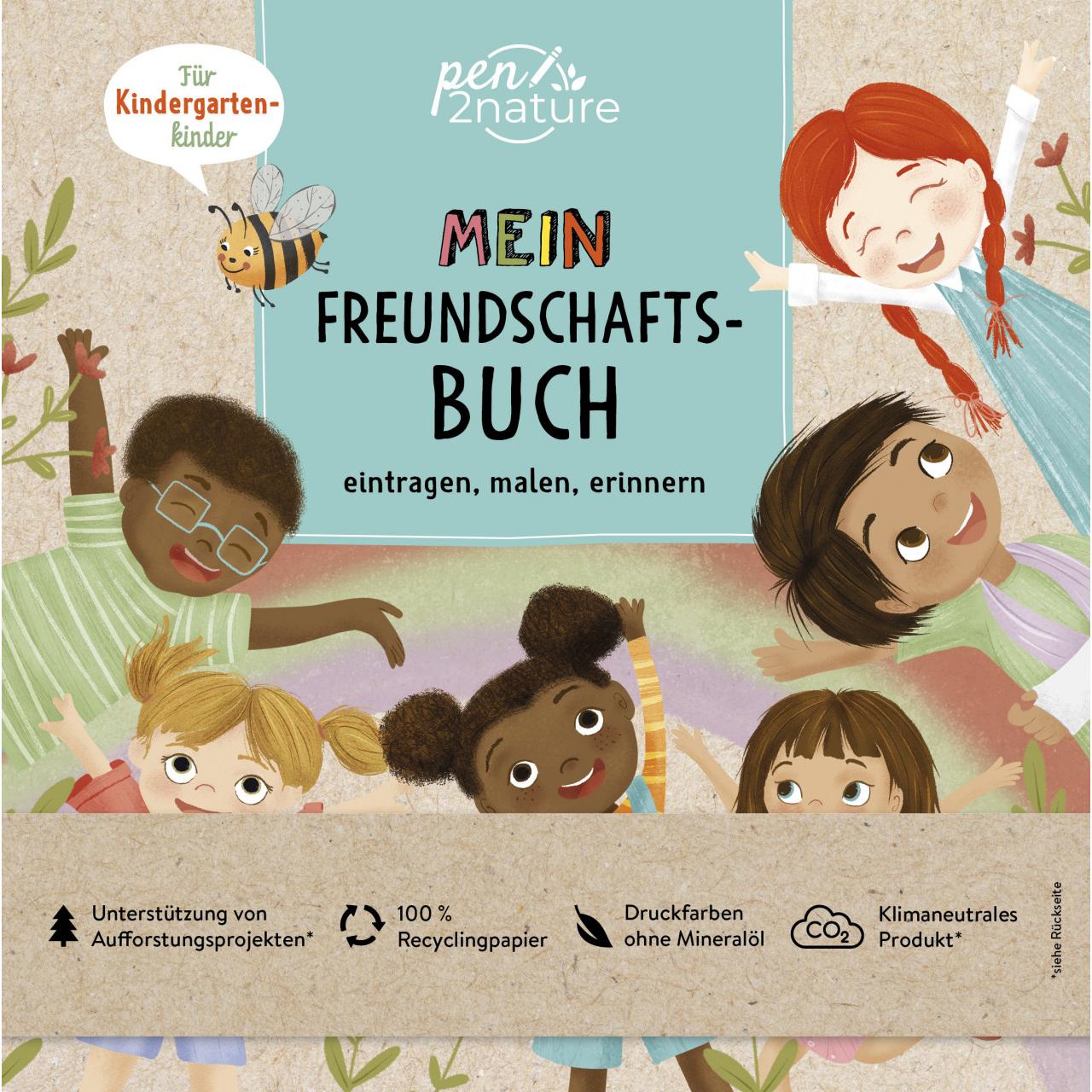 Mein Freundschaftsbuch Für Kindergartenkinder, Kinderbücher von pen2nature