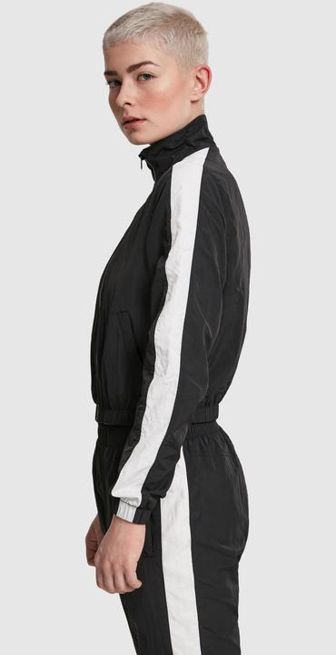 Produktbild Urban Classics Ladies Short Striped Crinkle Track Jacket (XS)
