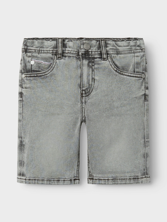 Produktbild Name it NKMTHEO XSL DNM L SHORTS 1280-GY NOOS (128)