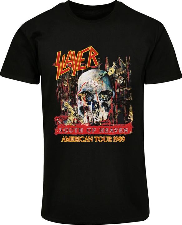 Produktbild Merchcode Slayer - South of Heaven Basic T-Shirt - 112117 (L)