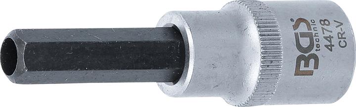 Actual product image BGS Injector Socket 12.5 mm (1/2") Drive Internal Hexagon 10 mm