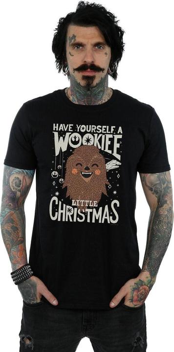 Image du produit Star Wars - T-shirt WOOKIEE LITTLE CHRISTMAS - Homme (XL)