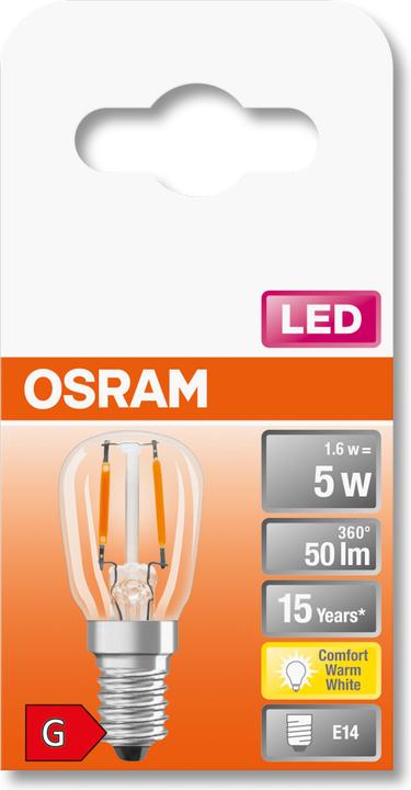 Produktbild Osram LED-Lampe (E14, 1 W, 70 lm, 1 x, G)