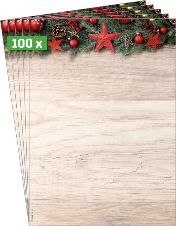 Produktbild Sigel Weihnachtsbriefpapier (100 Stk.)