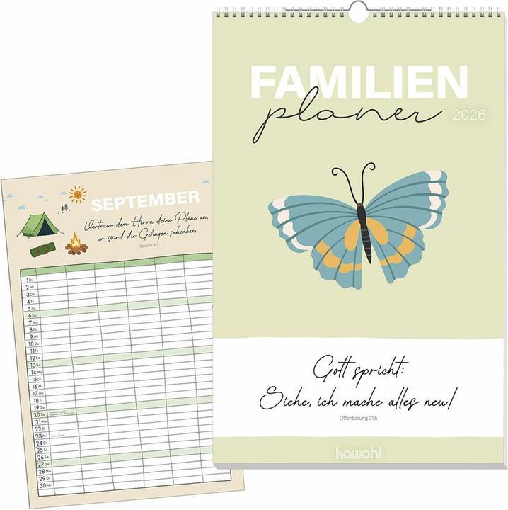 Produktbild Familienplaner 2026