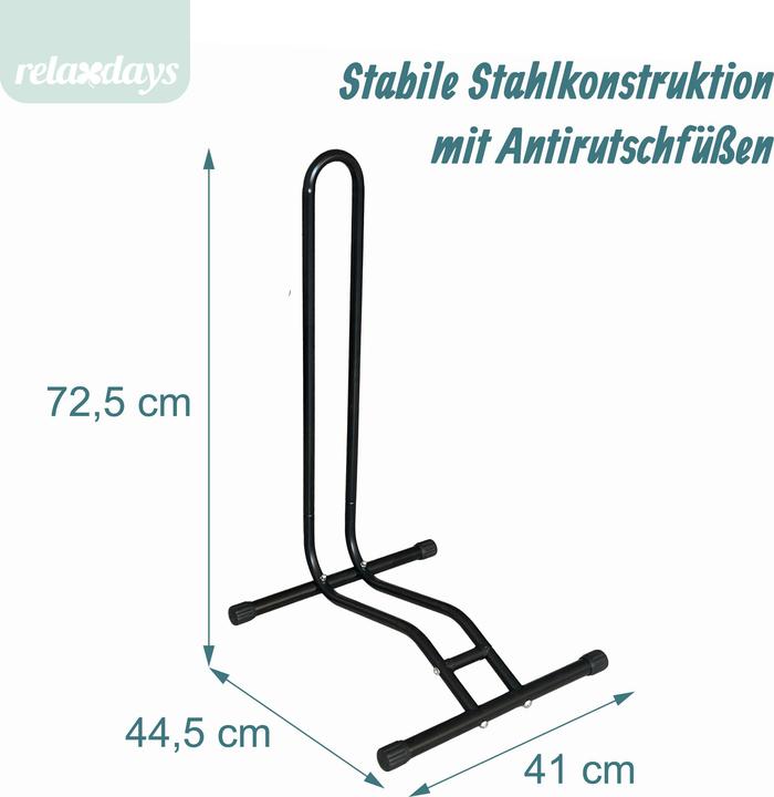 Image du produit Relaxdays support vélo