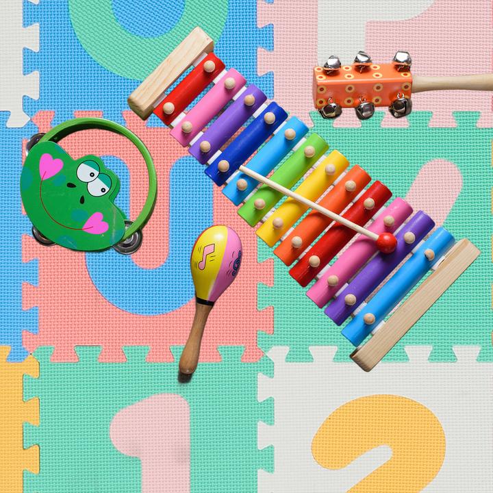 Actual product image Relaxdays 36-piece puzzle mat (30 x 30 cm)