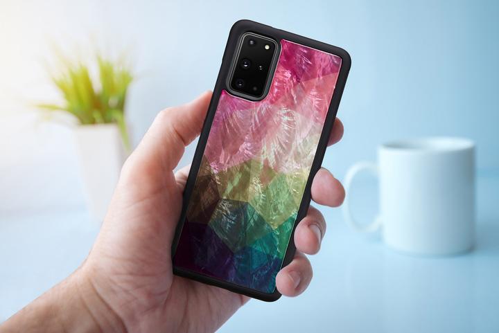 Image du produit Ikins housse pour Samsung Galaxy S20+ fleur d'eau noire (Samsung Galaxy S20+)