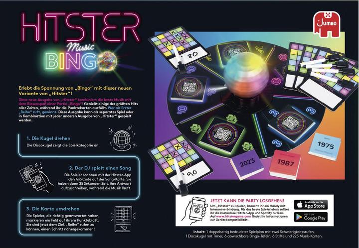 Productafbeelding Jumbo Hitster Bingo (Duits)
