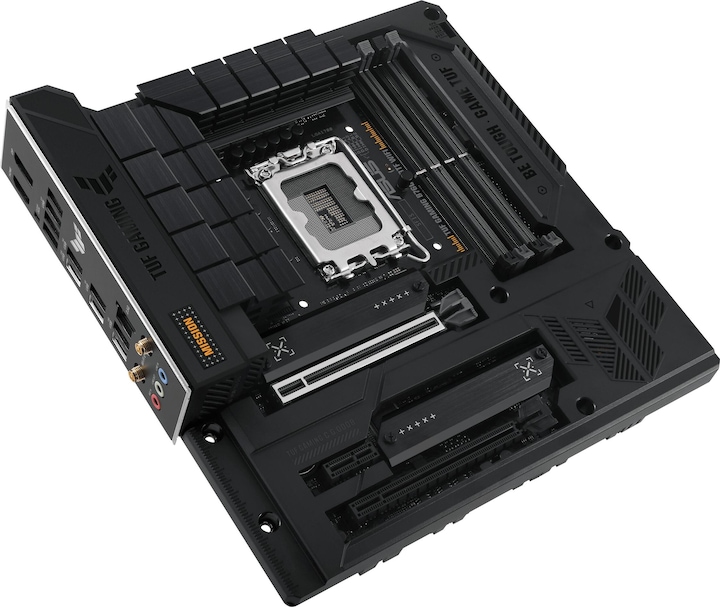 Actual product image ASUS MB TUF GAMING B760M-BTF WIFI Intel,1700,DDR5,mATX (LGA 1700, Intel B760, mATX)