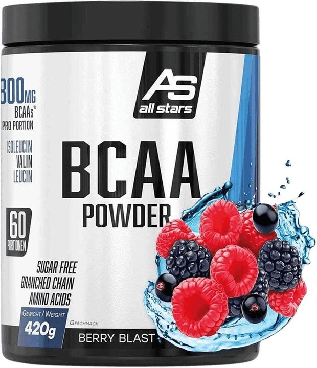 Actual product image All Stars BCAA Powder (Berry, 1 pcs., 420 g)
