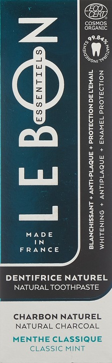 Image du produit Lebon Dentifrice Bio Menthe et Charbon (80 ml)