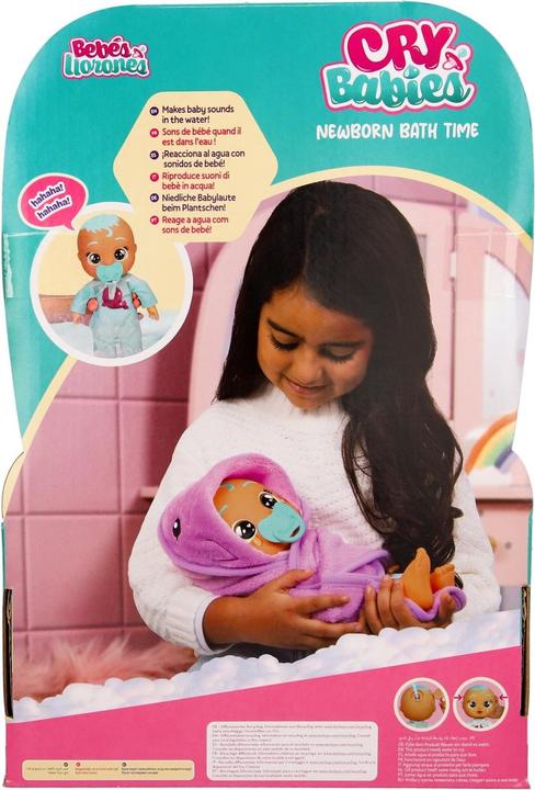 Actual product image IMC Toys Cry Babies Dana Newborn doll