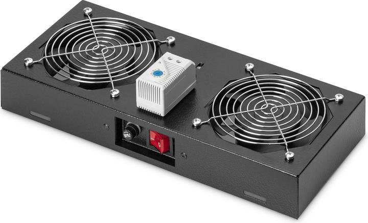 Digitus Dachlüftereinheit für Wandgehäuse, SOHO Wandgeh. und unmontierte Schränke Thermostat