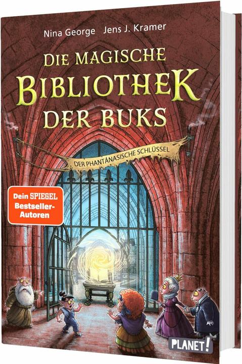 Die magische Bibliothek der Buks 3: Der Phantá... (Deutsch, Hauke Kock, Jens J Kramer, Jens J. Kramer, Nina George, 2026)