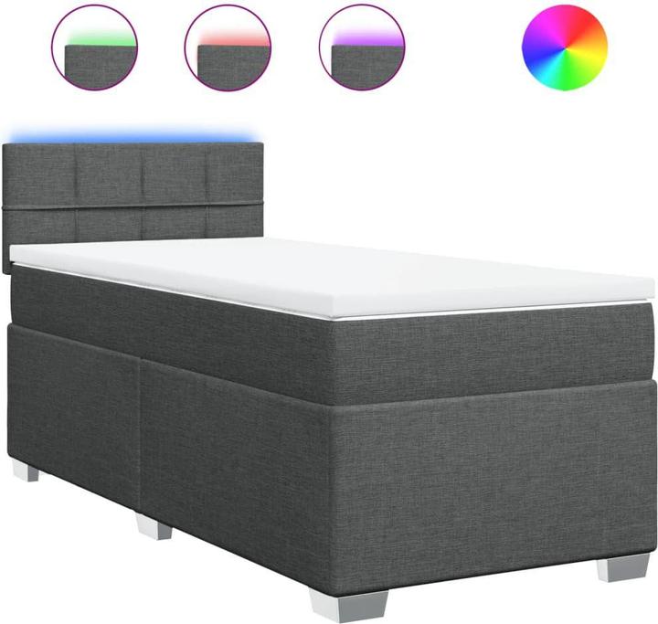 Actual product image vidaXL Boxspringbett (90 x 200 cm)