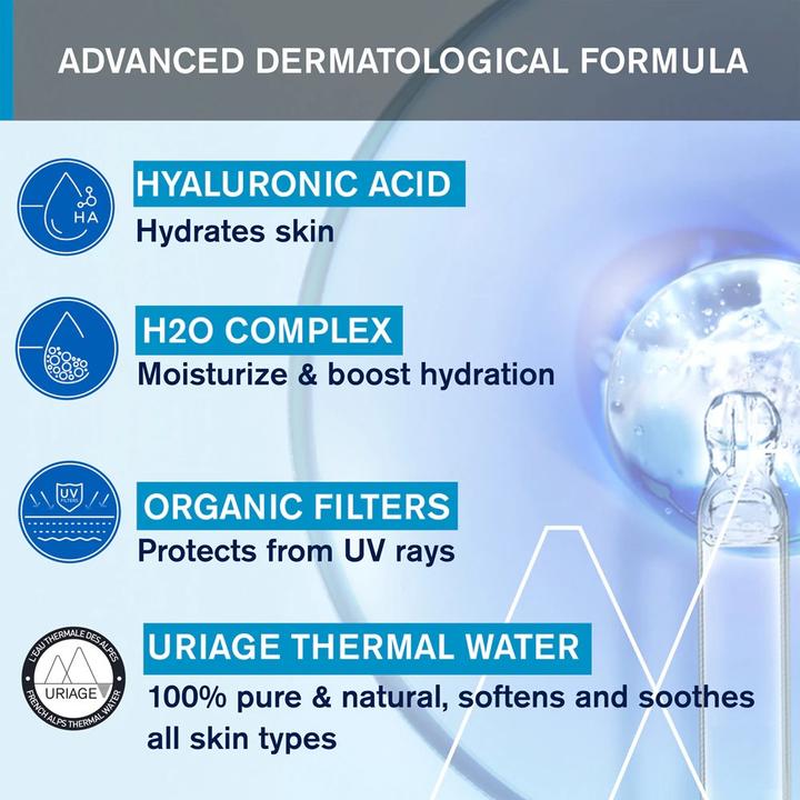 Actual product image Uriage Eau Thermale Cream SPF20 Cream (40 ml, Day cream, SPF 20)