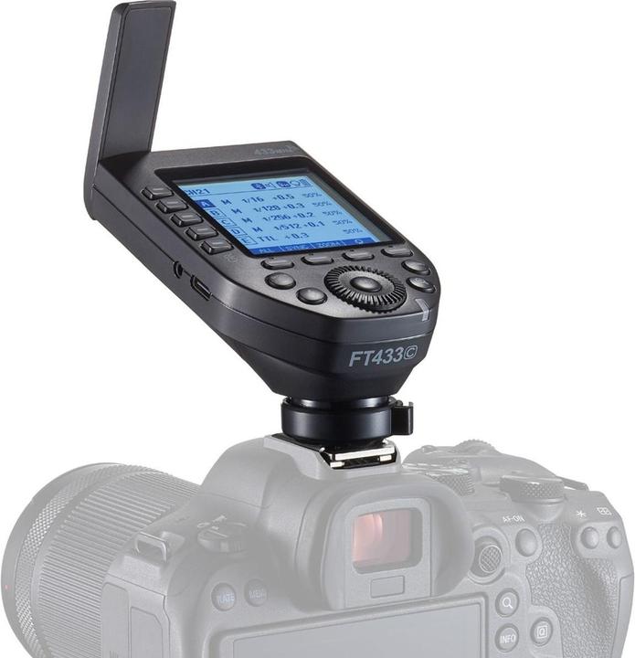 Productafbeelding Godox FT433C 433MHZ TTL Flash Trigger Canon (Bluetooth, Radio)
