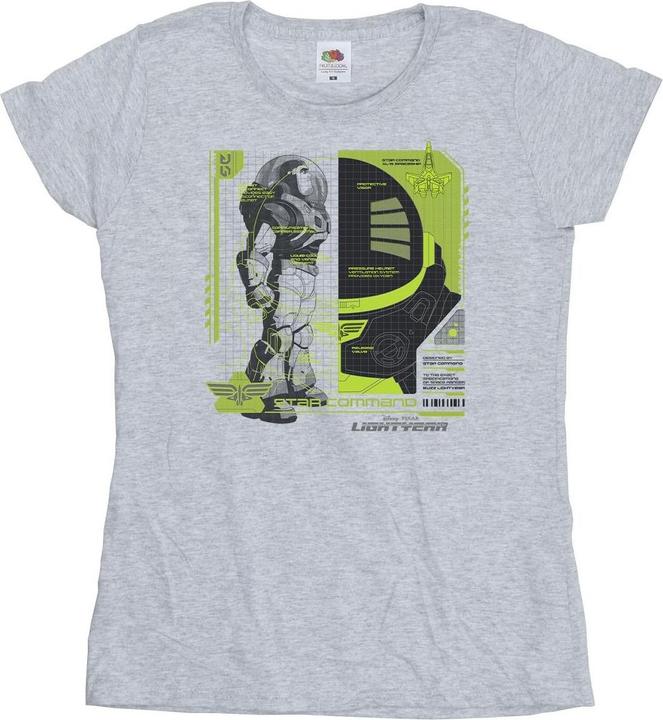 Immagine prodotto Disney Lightyear Buzz Tech Panel Maglietta Donna (S)