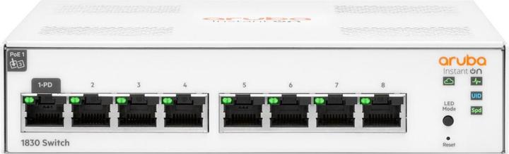 Actual product image HPE Aruba Switch IOn 1830 8G (8 ports)