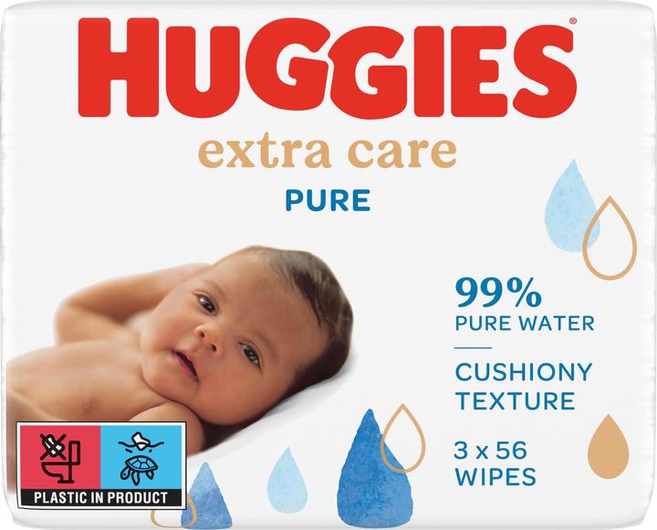 Image du produit Huggies Pure Extra Care (168 pcs)