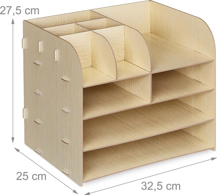 Image du produit Relaxdays Organisateur de bureau