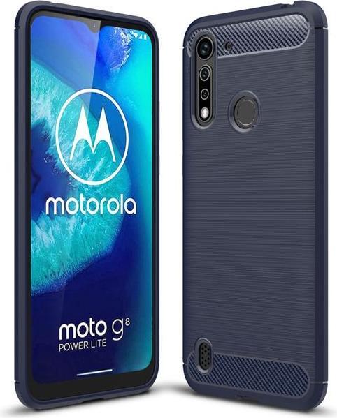 Actual product image MU Style Carbon Fiber TPU Softcase Series (Motorola Moto G8 Power Lite)