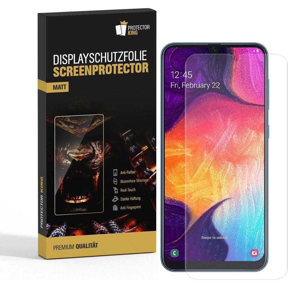 Protectorking 3x Premium Displayschutzfolie Matt Entspiegelt (3 Stück, Samsung Galaxy A20e), Smartphone Schutzfolie