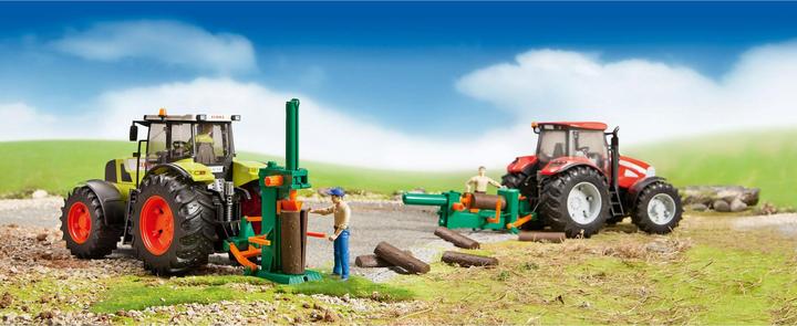 Actual product image Bruder BR Forestry set bWorld with figure
