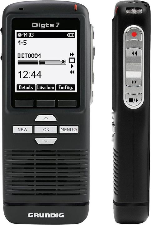 Productafbeelding Grundig PDM7010-12 Digital Dictation Machine Digta 701 Push