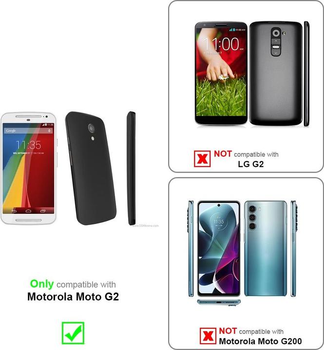 Immagine prodotto Cadorabo Custodia per Motorola MOTO G2 universale (Motorola Moto G2 (seconda generazione))