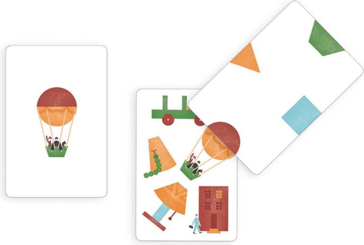 Actual product image Djeco Card game Kotakote (English, German, French, Italian)