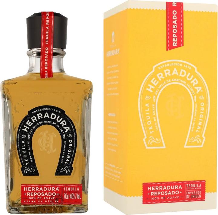 Actual product image Herradura Tequila Reposado pure agave (1 x 70 cl)