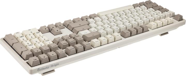 Actual product image Ducky Origin Vintage Gaming Keyboard, Cherry MX-Brown (US) (US, Cable)