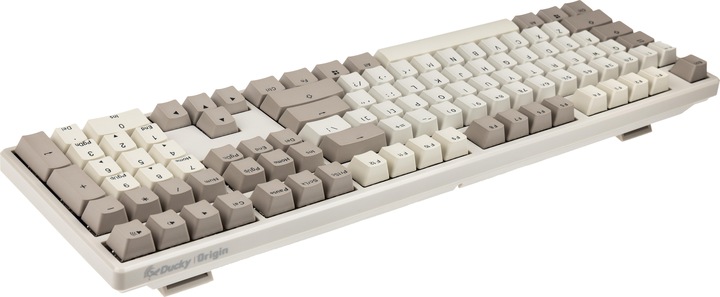 Image du produit Ducky Clavier de jeu Origin Vintage, Cherry MX-Brown (US) (US, Filaire)