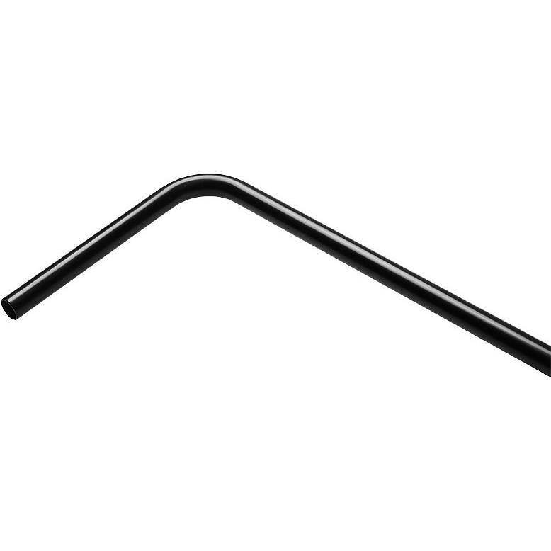 Barrow Kupfer Hardtube, 14/12mm, 90 Grad - 630mm, Schwarz (0.63 m, Metall), Wasserkühlung Schlauch, Schwarz