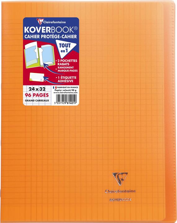 Produktbild Clairefontaine KOVERBOOK - Heft (A4+, Speziallineatur)