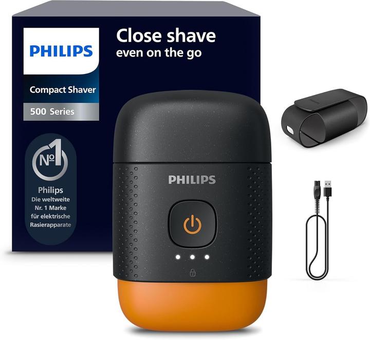 Actual product image Philips Shaver 500 Series S595/05 Wet & Dry Electric Compact Shaver