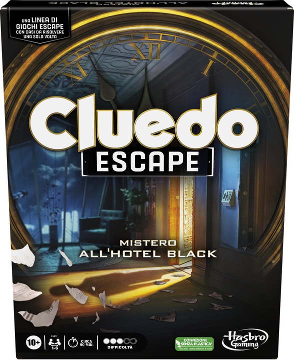 Productafbeelding Hasbro Gaming Cluedo Ontsnappen (Italiaans)