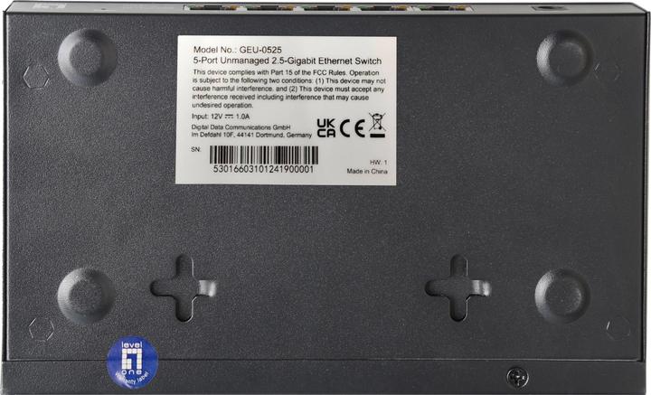 Actual product image LevelOne GEU-0525 (5 Ports)