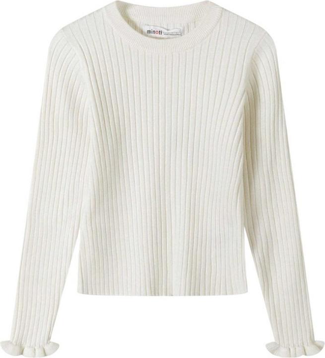 Produktbild Minoti Sweatshirt Mädchen RüschenManschette gerippt Langärmlig (110)