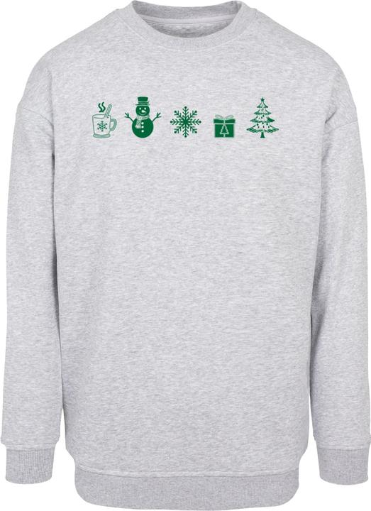 Produktbild Merchcode Christmas Elements Crewneck - 181753 (XL)