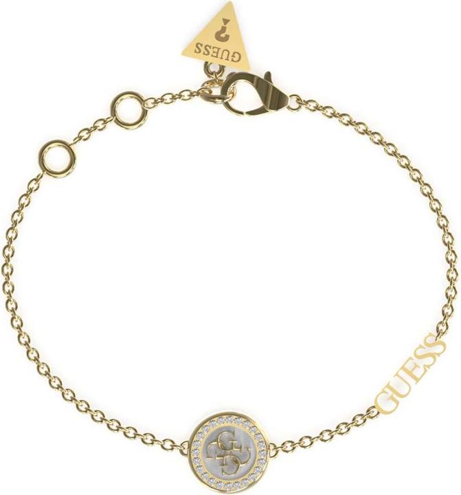 Produktbild Guess Beautiful gold-plated Dreaming bracelet JUBB03120JWYGWH - Dimension: L: 17 - 21 cm (Edelstahl)