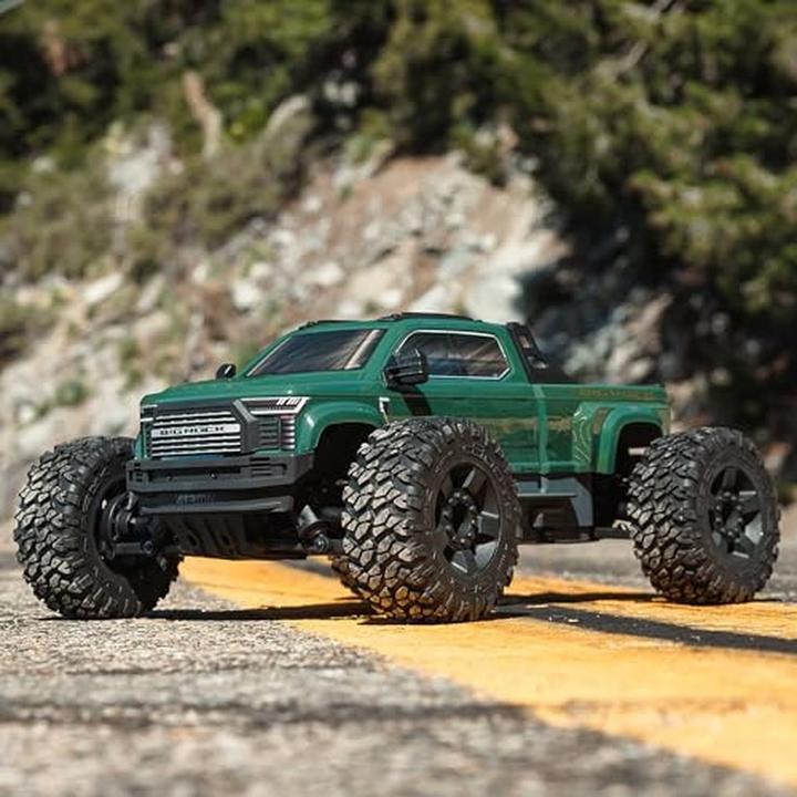 Image du produit Arrma Monster Truck Big Rock BLX 223S, Grün ARTR, 1:10 (Presque prêt à être conduite)
