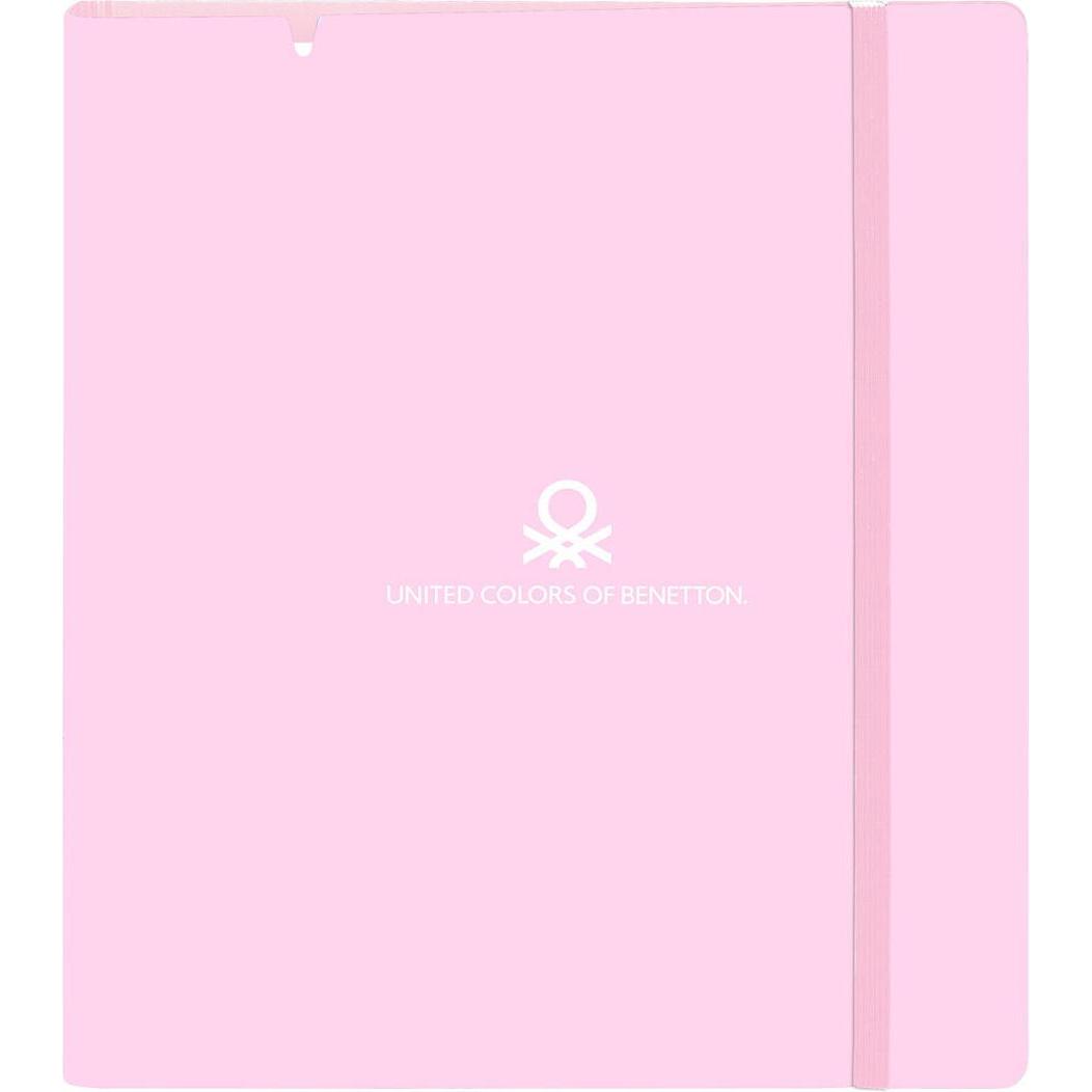 Benetton, Raccoglitore, Ringbuch Unique Rosa türkis 27 X 32 X 4 cm (A4, 1 pz.)