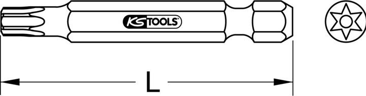 Actual product image KS Tools 911.7503 (Hexagonal)