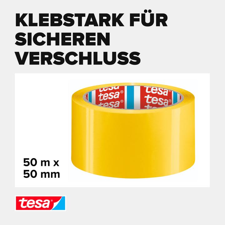 Produktbild tesa tesapack Packband SECURE & STRONG mit Siegel-Effekt (50 mm)